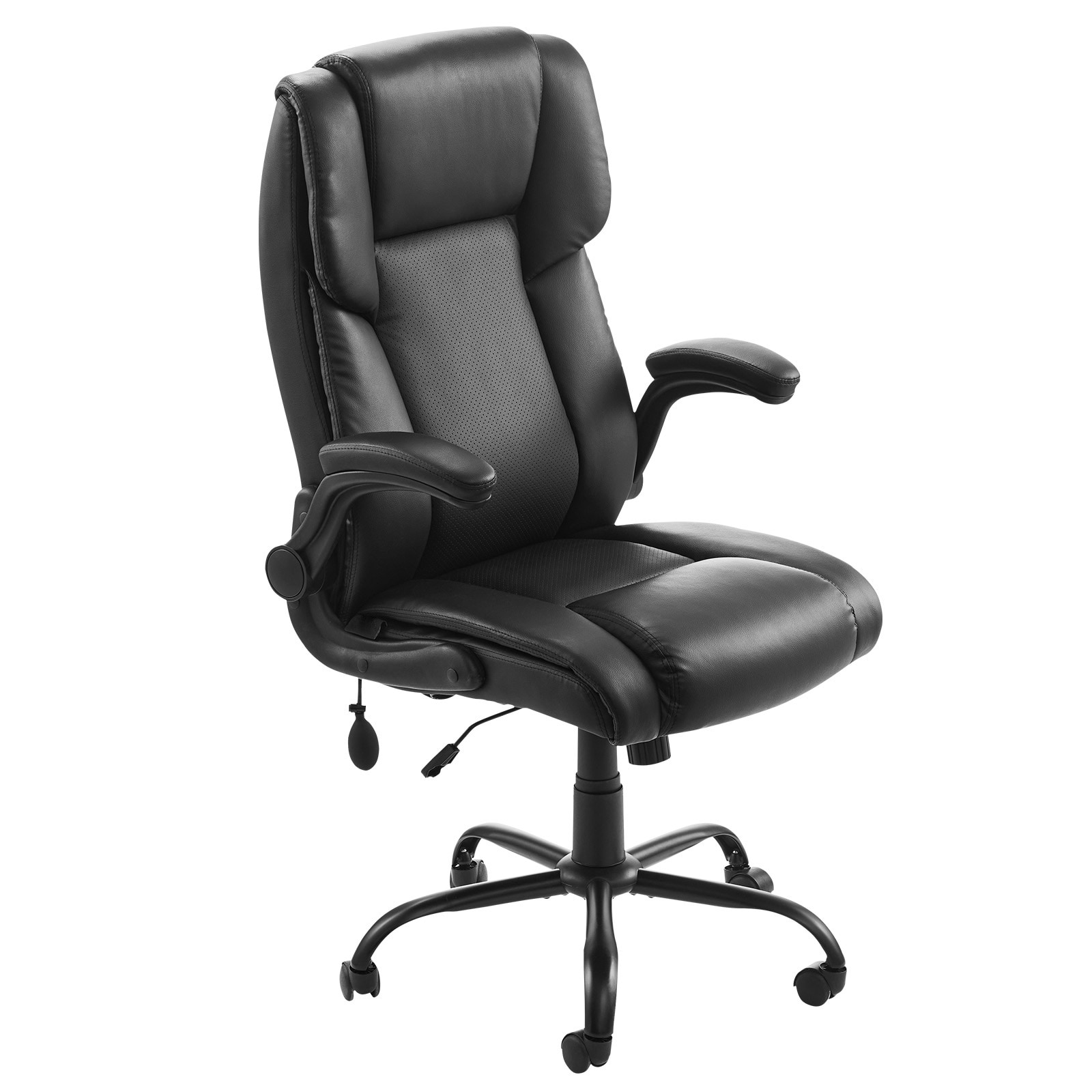 Executive Ergonomic Office Chair With Lumbar Support And High Back_voghion.com